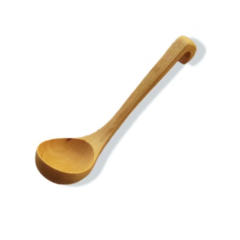 Ahşap Bambu İthal Kepçe Kancalı