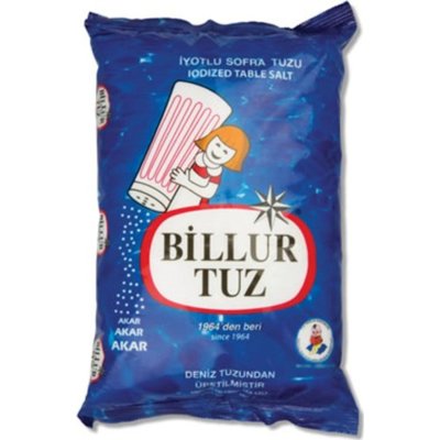 Billur Tuz Rafine İyotlu 1.5 kg
