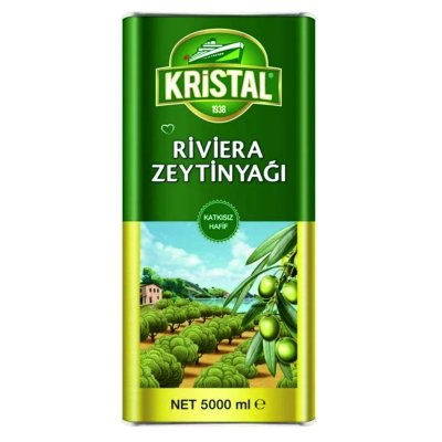 KRİSTAL RİVİERA ZEYTİNYAĞI TENEKE 5LT