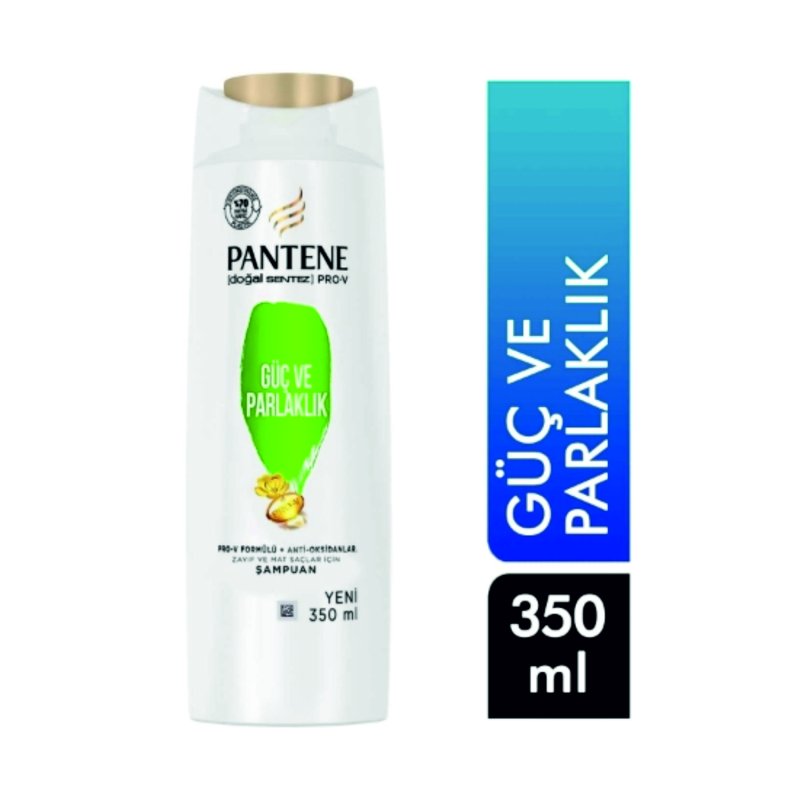 Pantene Şampuan Güçlü ve Parlaklık 350ML