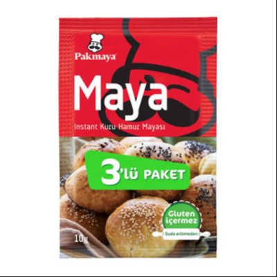 PAKMAYA KURU MAYA İNSTANT 3 LÜ